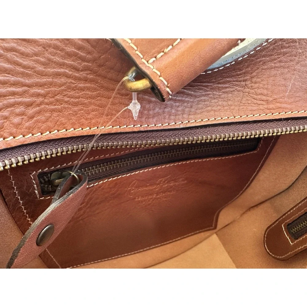 ANONIMO FIORENTINO Women's Made In‎ Italy Grained Hobo Shoulder satchel Handbag
